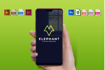 Elephant Minimalist Logo