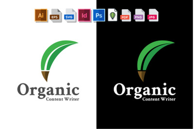 Organic Content Writer Logo