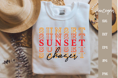 Sunset Chaser Cut File SVG