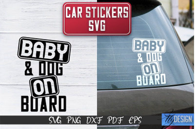 Car Stickers SVG | Car Decals SVG | Funny Quotes SVG