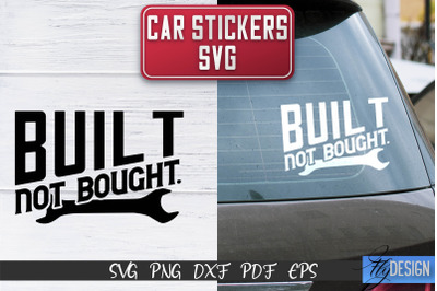 Car Stickers SVG | Car Decals SVG | Funny Quotes SVG