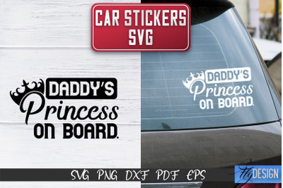 Car Stickers SVG | Car Decals SVG | Funny Quotes SVG