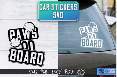 Car Stickers SVG | Car Decals SVG | Funny Quotes SVG