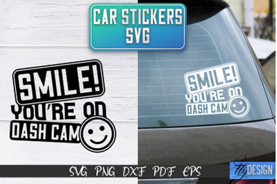 Car Stickers SVG | Car Decals SVG | Funny Quotes SVG