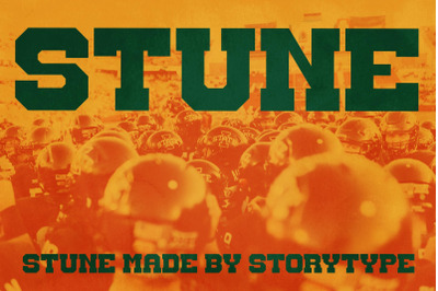 STUNE Typeface