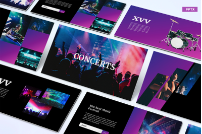Concerts - Powerpoint Template
