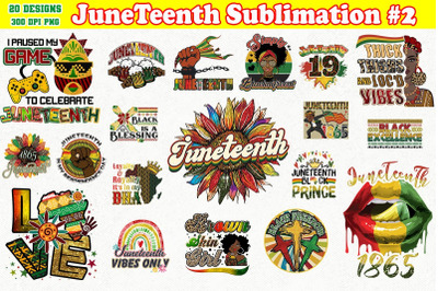 Juneteenth Bundle-20 Designs-220611