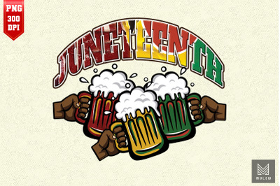 Juneteenth 1865 Beer Celebrating