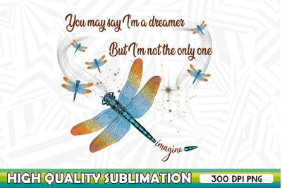 Dreamer Dragonfly Sublimation