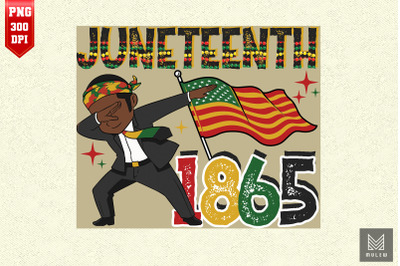 Juneteenth 1865 Dab Black Man