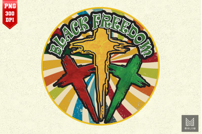 Cross Christian African Black Freedom