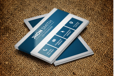 Minimalist And Simple Business Card