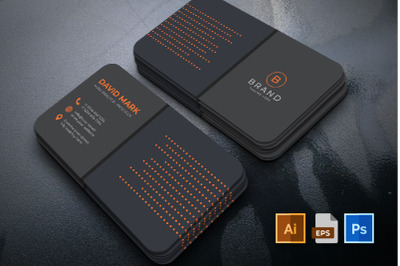 Minimalist And Simple Business Card Design Template