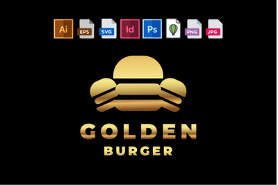 Golden Burger Logo