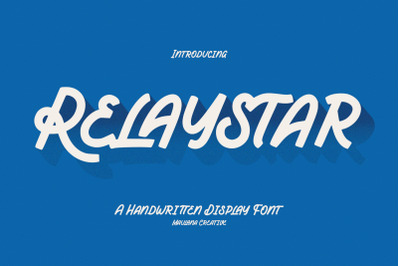 Relaystar Handwritten Script Font
