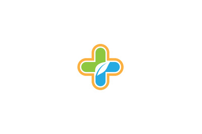 Medical care logo images illustration