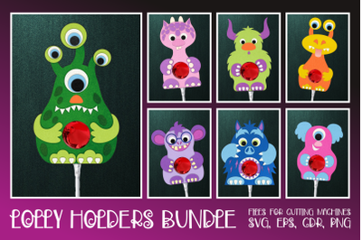 Funny Monsters | Lollipop Holders Bundle