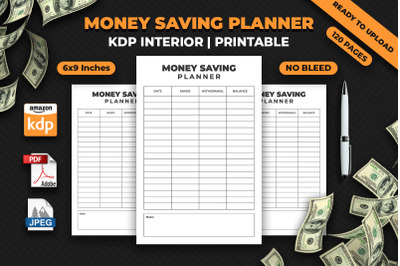 Money Saving Planner KDP Interior