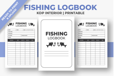 Fishing Logbook KDP Interior