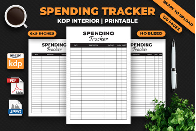 Spending Tracker KDP Interior