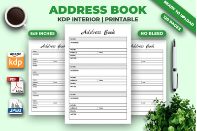 Address Book KDP Interior