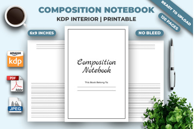 Composition Notebook KDP Interior