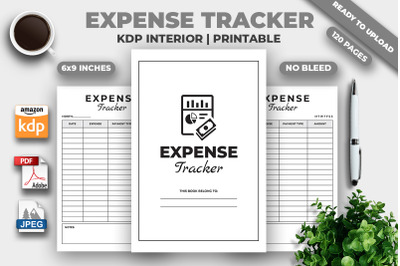 Expense Tracker KDP Interior