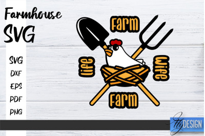 Farmhouse SVG | Family SVG | Funny Farm Quotes Svg