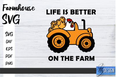 Farmhouse SVG | Family SVG | Funny Farm Quotes Svg