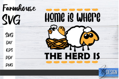 Farmhouse SVG | Family SVG | Funny Farm Quotes Svg