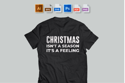 Christmas T-Shirt Design Vector