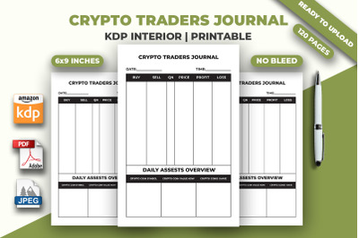 Crypto Traders Journal KDP Interior