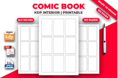 Comic Book KDP Interior