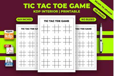 Tic Tac Toe Game KDP Interior