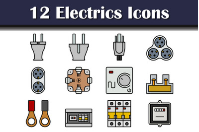 Electrics Icon Set