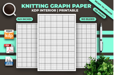 Knitting Graph Paper KDP Interior