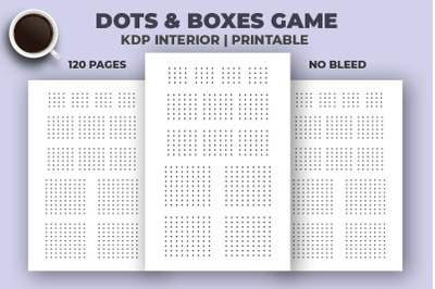 Dots &amp; Boxes Game KDP Interior