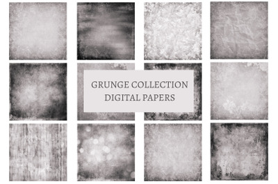Black Grunge Background Textures