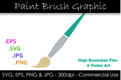 Paint Brush SVG - Art Paint Brush Clipart