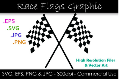 Checker Flags SVG - Checker Race Flags Clipart