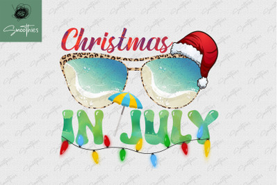 Santa Hat Sunglasses Christmas In July