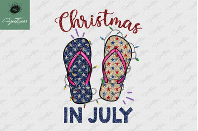 American Flip Flops Christmas In July