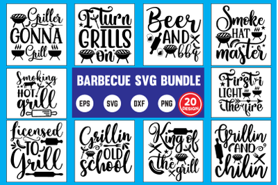 Barbecue svg bundle barbecue, bbq, food, grill, grilling, chef, funny,