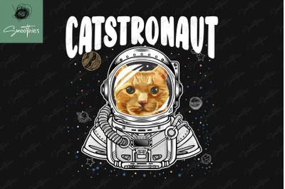 Catstronaut Cute Astronaut Cat Space PNG