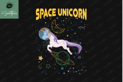 Space Unicorns Astronaut Planet Travel