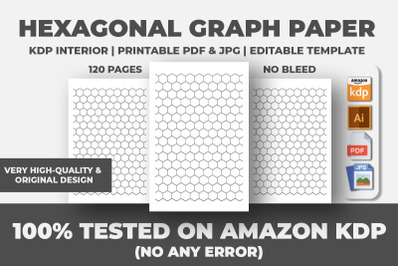 Hexagonal Graph Paper KDP Interior