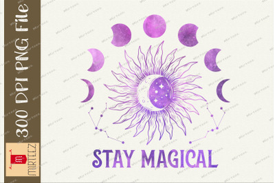 Stay Magical Mystic Celestial Design