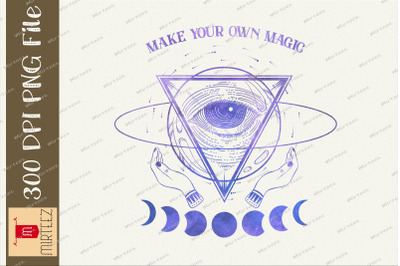 Make Your Own Magic Mystic Celestial PNG