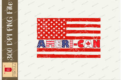 American Canadian Flag America Canada