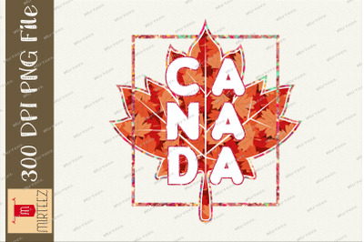 Flowers Of Canada Canadian Pride Design